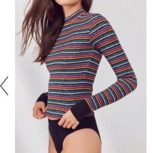 Urban Outfitter Out from Under Long Sleeve - Multi Striped